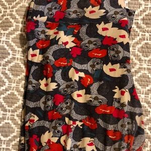 LuLaRoe Adorable Owl TC Leggings